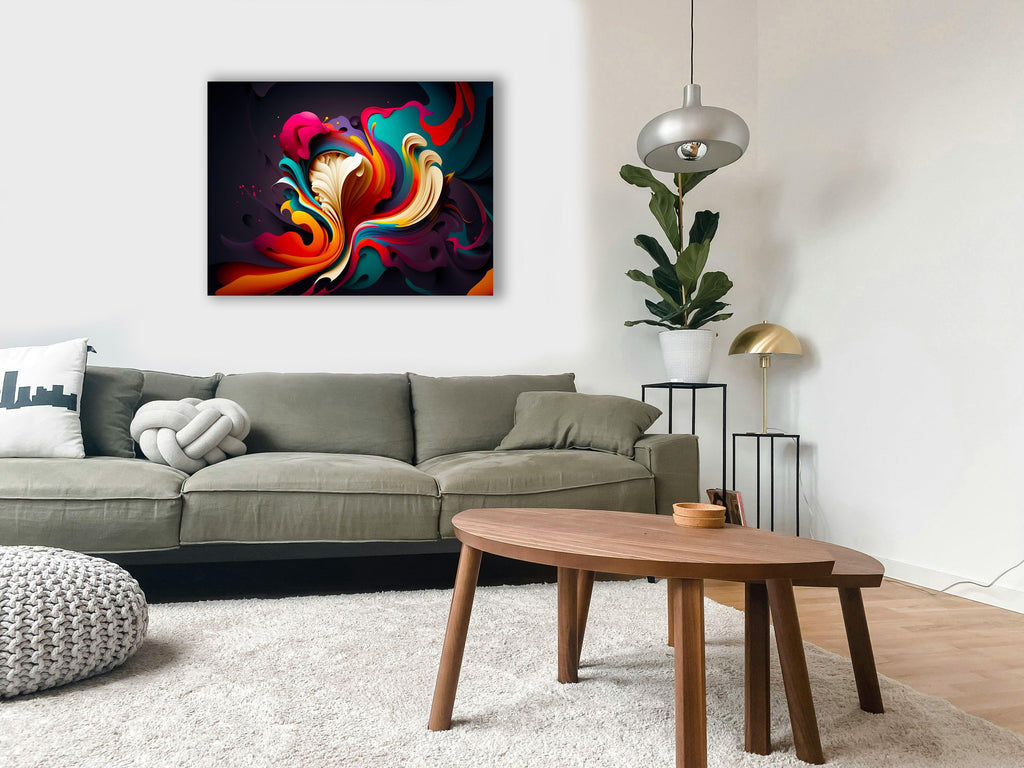 Wandbild Abstrakte Farbwelt Nr. 14