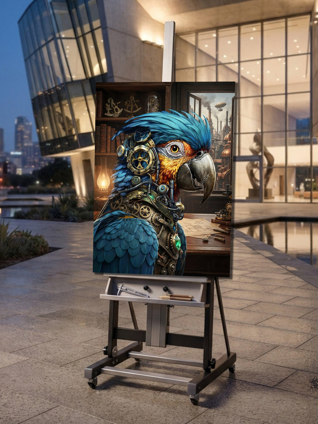 Museumhoch_07d92e44-3345-4d86-9945-1637ada5237d - Wandbild Galerie