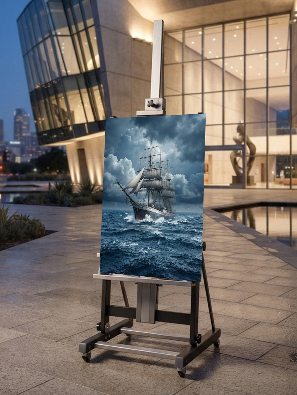 Museumhoch_0c8c0480-a892-485a-b3f0-5abd1189e771 - Wandbild Galerie