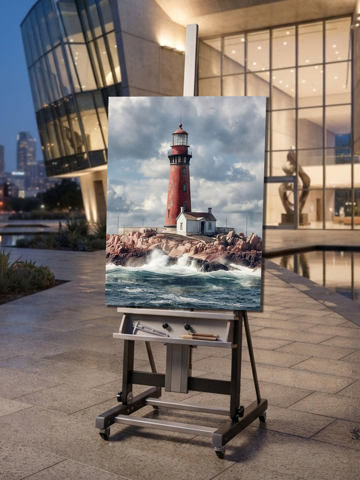 Museumhoch_10771d8a-00c5-46c2-8804-8d796a0b9c1d - Wandbild Galerie