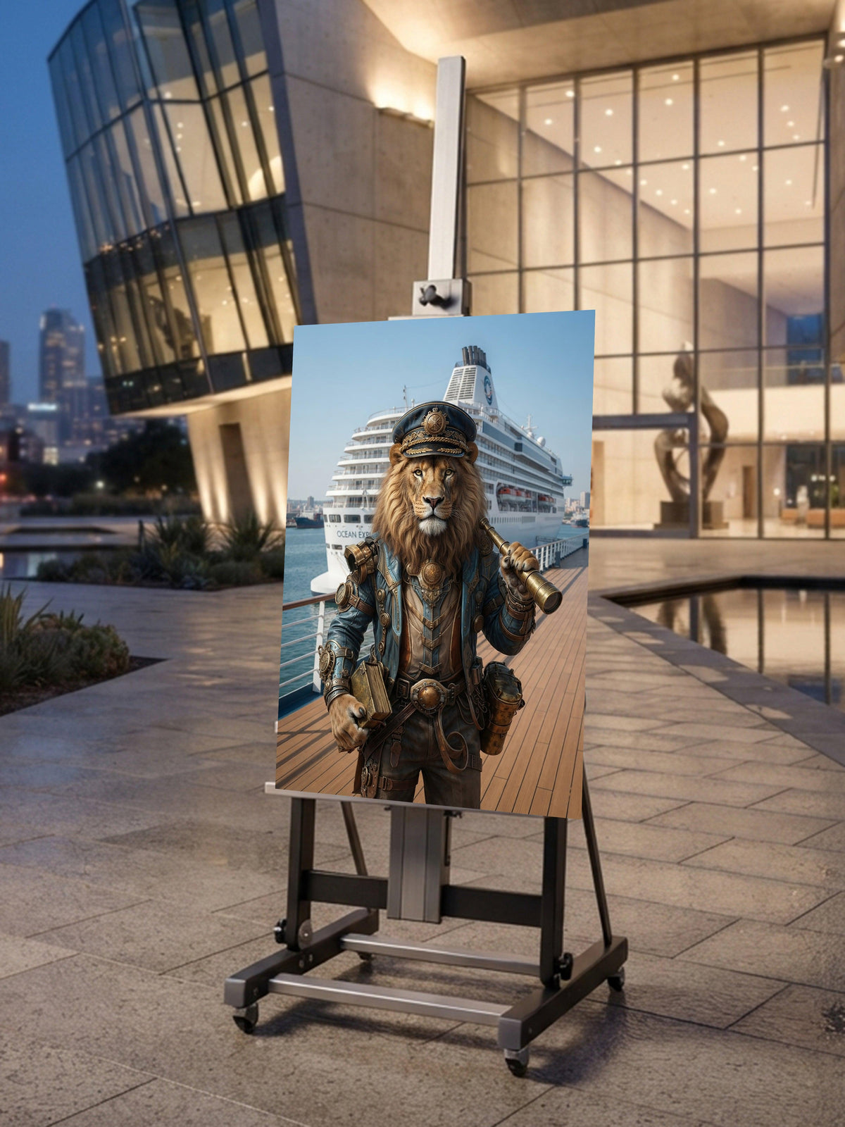 Museumhoch_17c06d10-37a2-4fc7-9f72-94fc6cd27776 - Wandbild Galerie