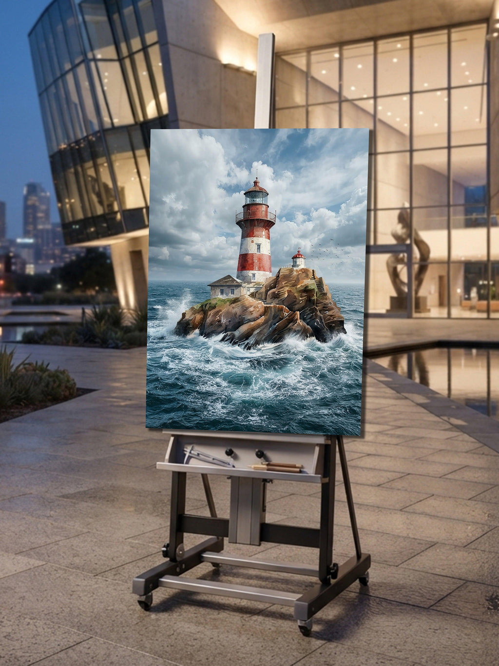 Museumhoch_1bcce6a5-90d1-446b-b02e-67d83433c617 - Wandbild Galerie