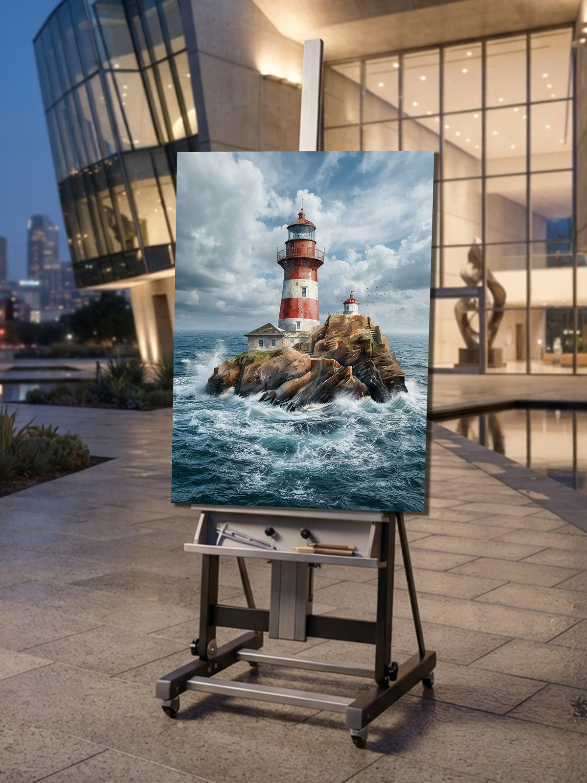 Museumhoch_1bcce6a5-90d1-446b-b02e-67d83433c617 - Wandbild Galerie
