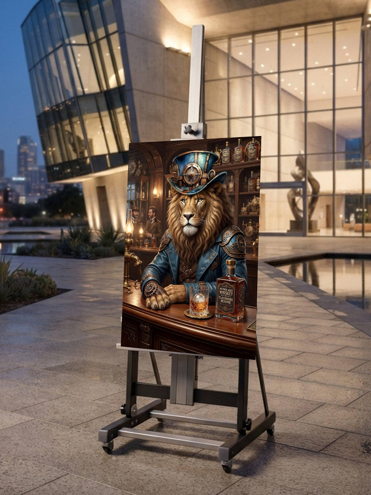 Museumhoch_2e769b78-fd54-4621-acd0-bc6a8a50519f - Wandbild Galerie