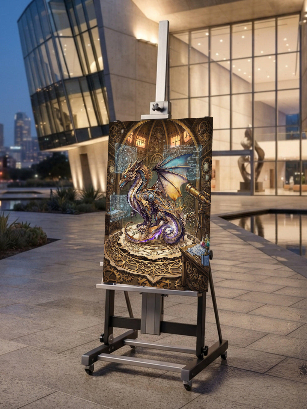 Museumhoch_338720e8-3059-42bb-914a-4c57cf31ec0c - Wandbild Galerie