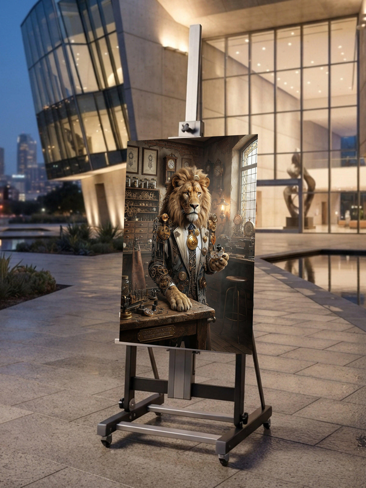 Museumhoch_40f4e0fa-5c71-46ba-b998-e738a8e7e472 - Wandbild Galerie
