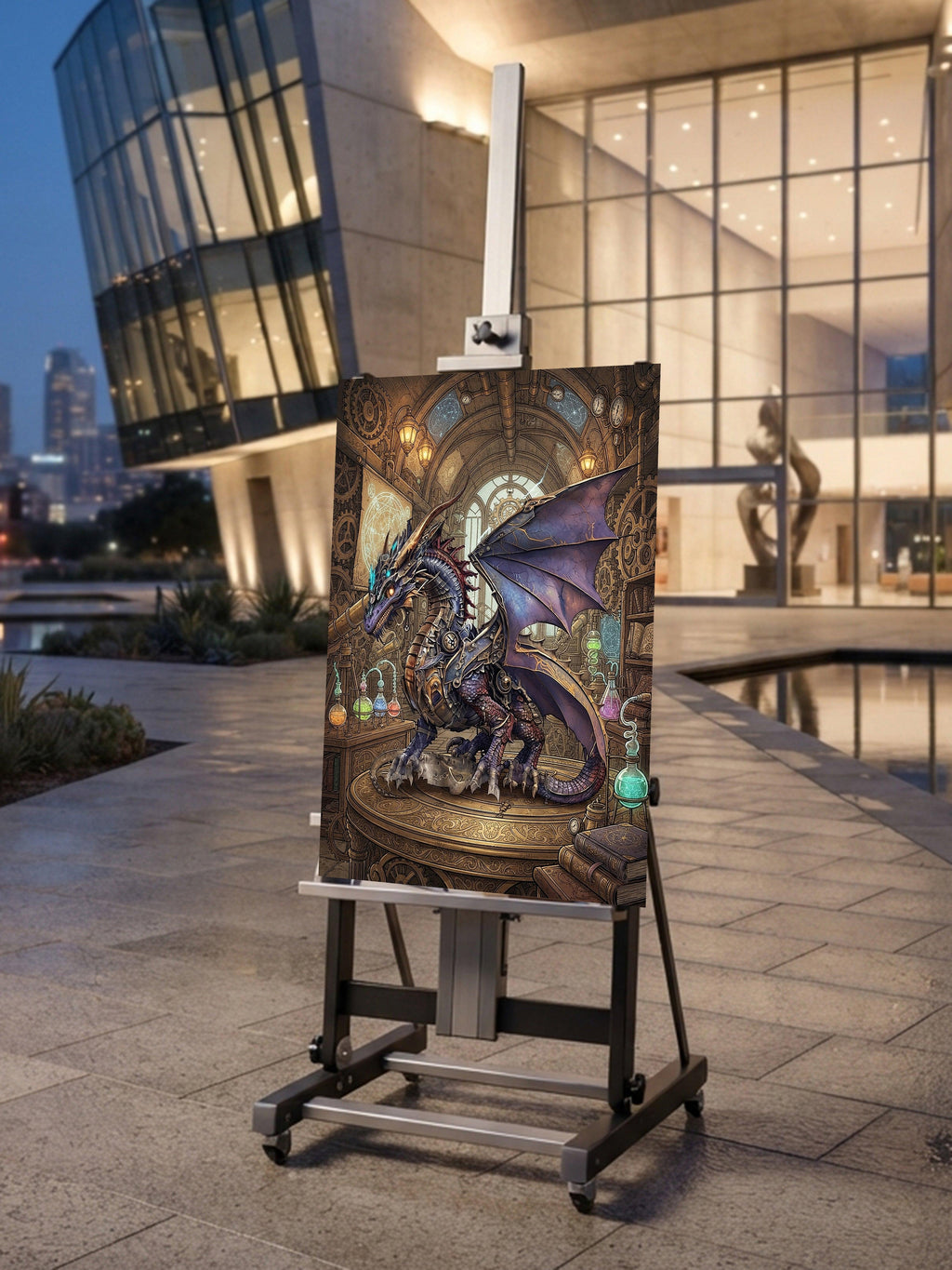 Museumhoch_52d417f1-698a-46f0-9b3d-62a5938dc11e - Wandbild Galerie
