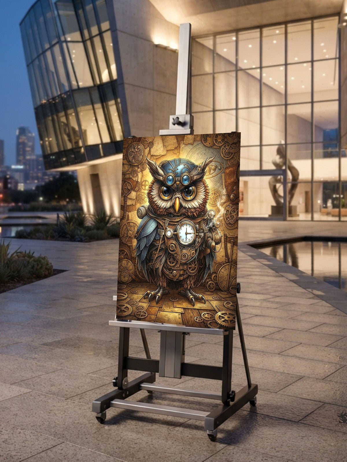 Museumhoch_61a9b38f-4dc5-44d9-a330-45b686aab042 - Wandbild Galerie