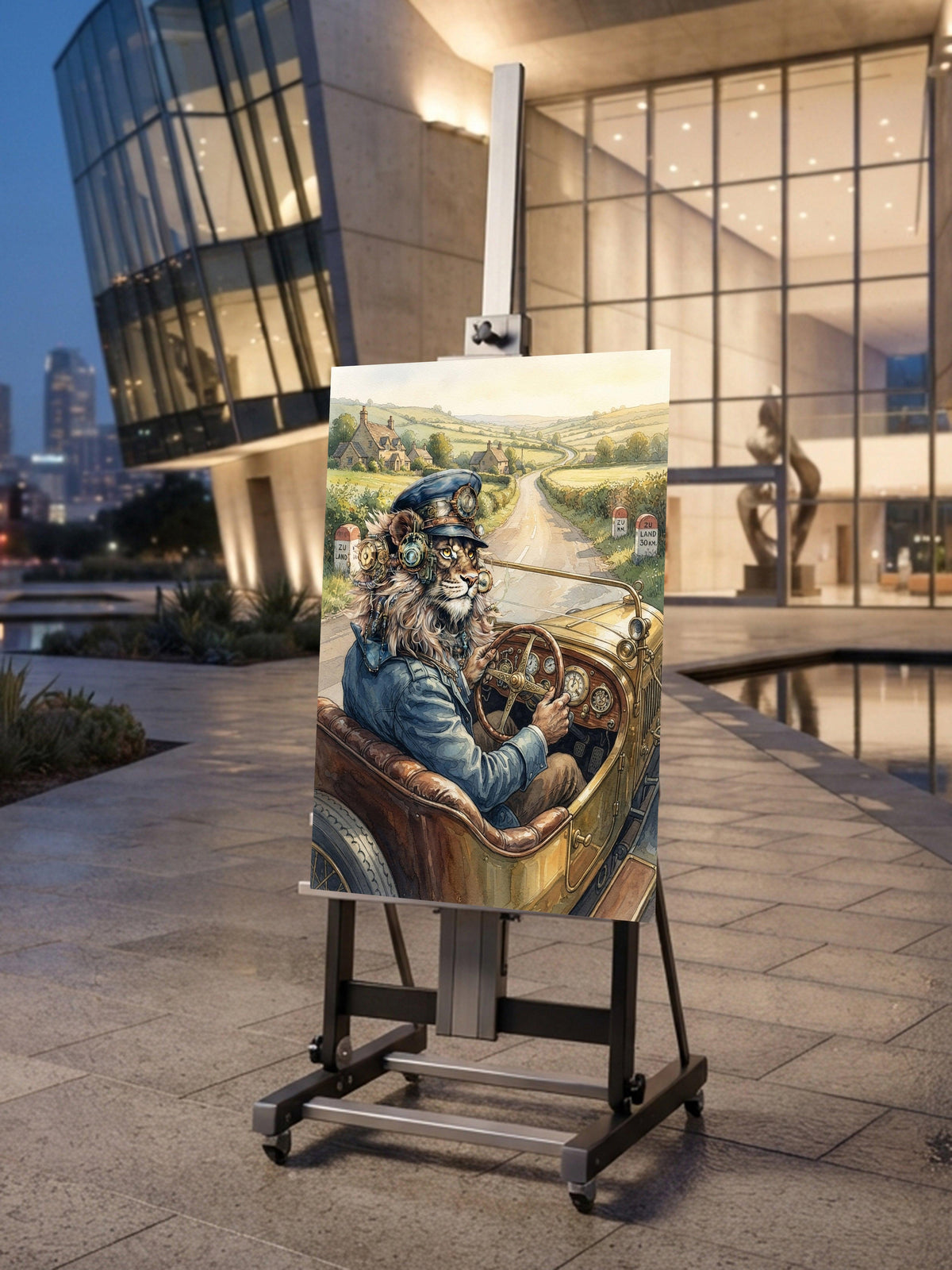 Museumhoch_79b6259a-2855-4a63-b518-4f56c626980b - Wandbild Galerie