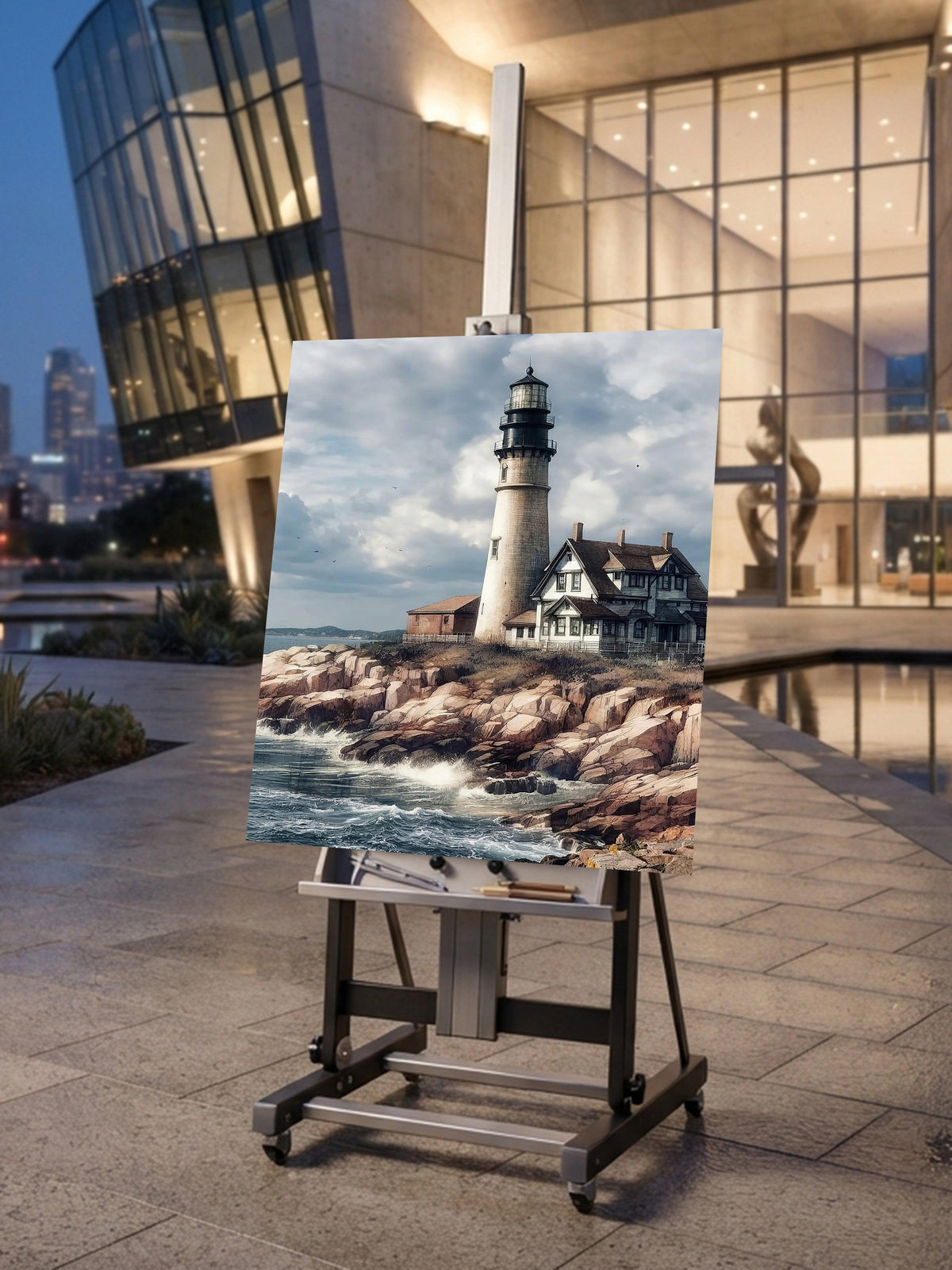 Museumhoch_88eb4d24-eb6a-4ac4-a221-c7666c9d9f23 - Wandbild Galerie