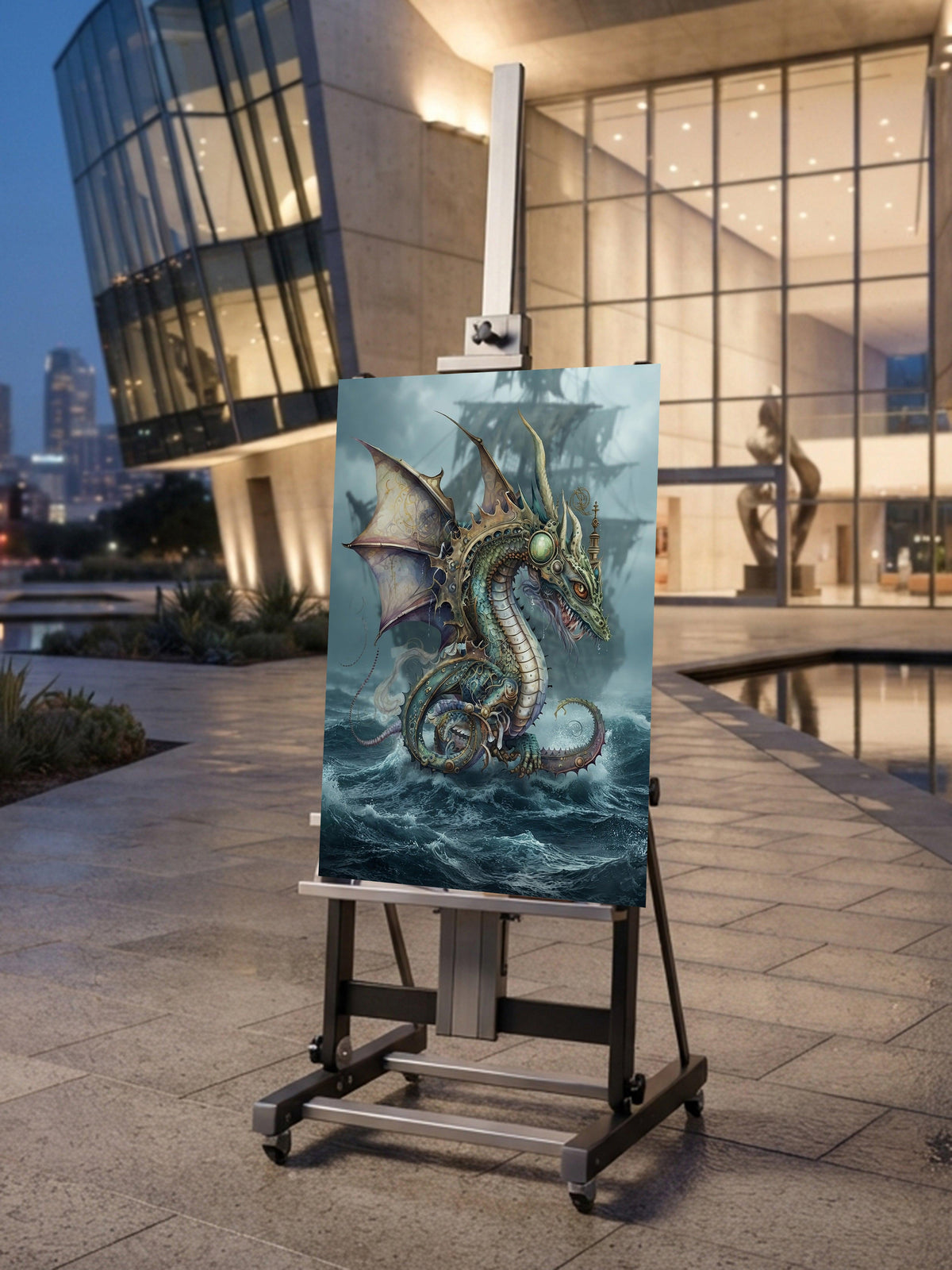 Museumhoch_8c32966f-e80a-49a1-9534-0e95b83012ad - Wandbild Galerie