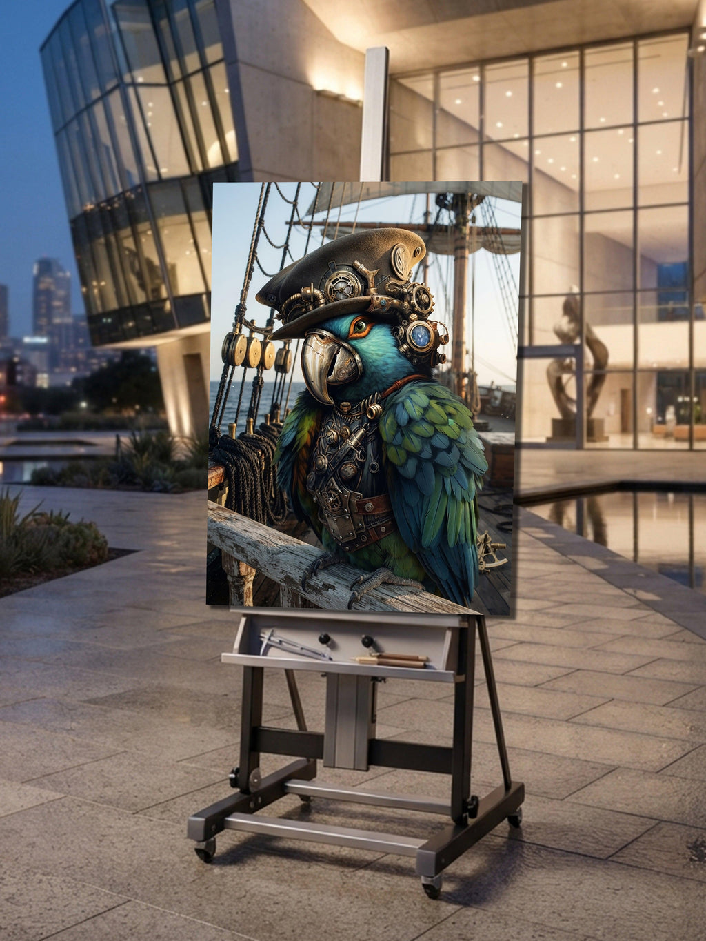 Museumhoch_984ff79f-e1d7-4133-9dab-c90945c69045 - Wandbild Galerie