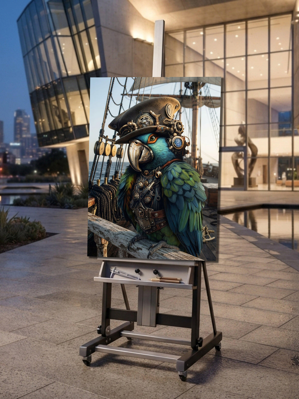 Museumhoch_984ff79f-e1d7-4133-9dab-c90945c69045 - Wandbild Galerie