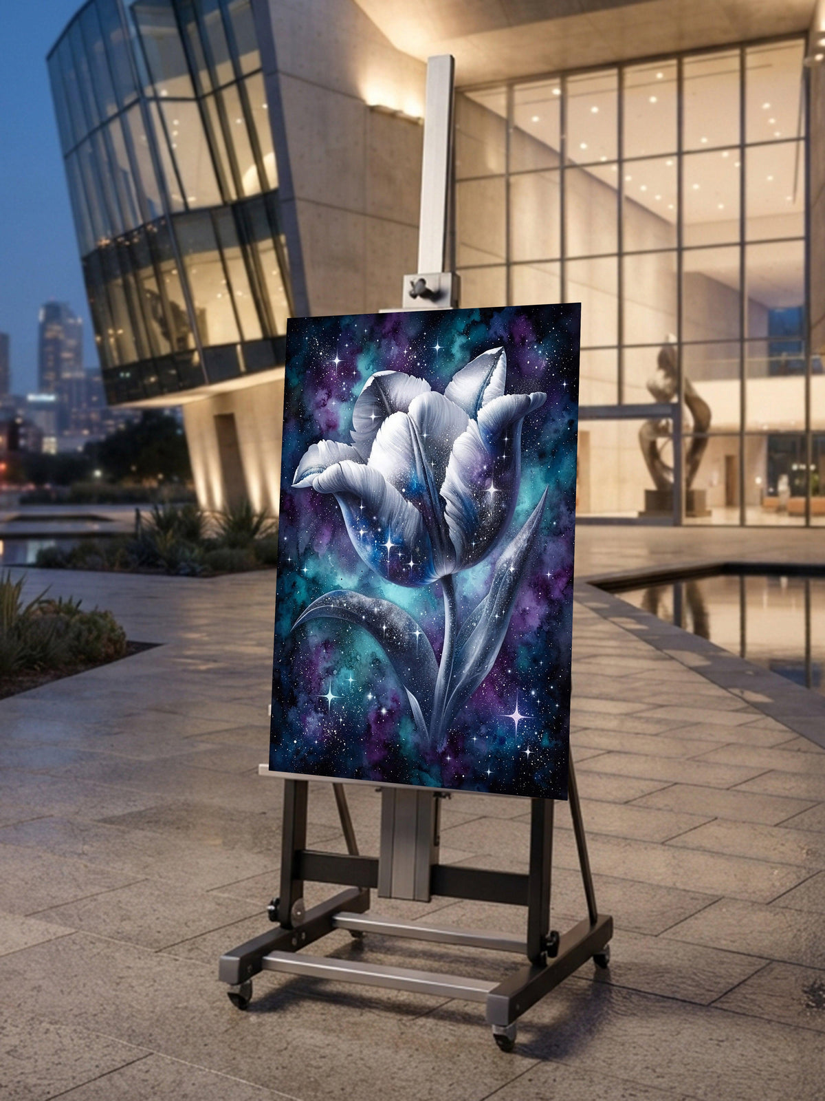 Museumhoch_a24e5943-d2ed-4975-b9ca-44b459f0cce7 - Wandbild Galerie