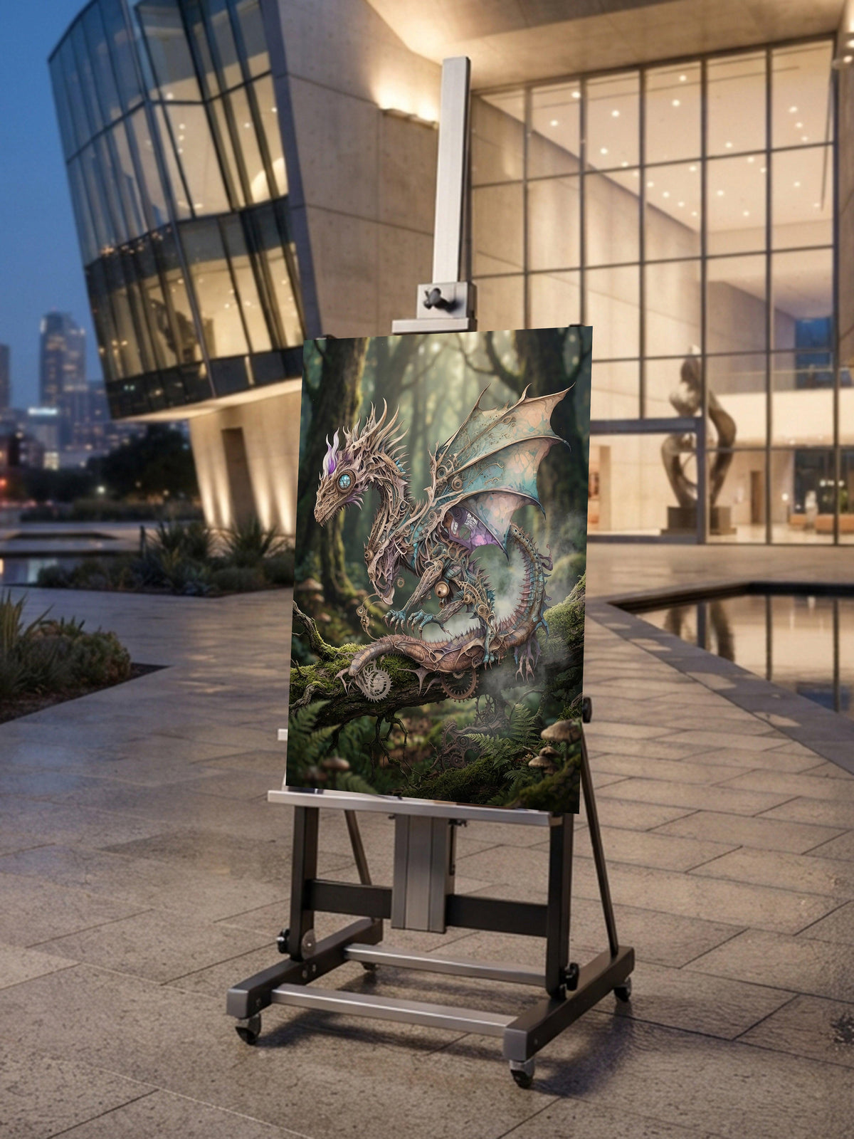 Museumhoch_a58836f8-cc10-4954-8e25-5c686a548e98 - Wandbild Galerie