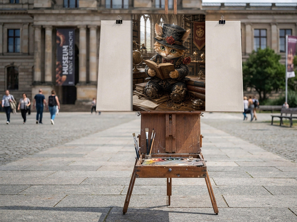 Museumhoch_a7be4931-7320-4f68-aec0-3a4dffd7d930 - Wandbild Galerie