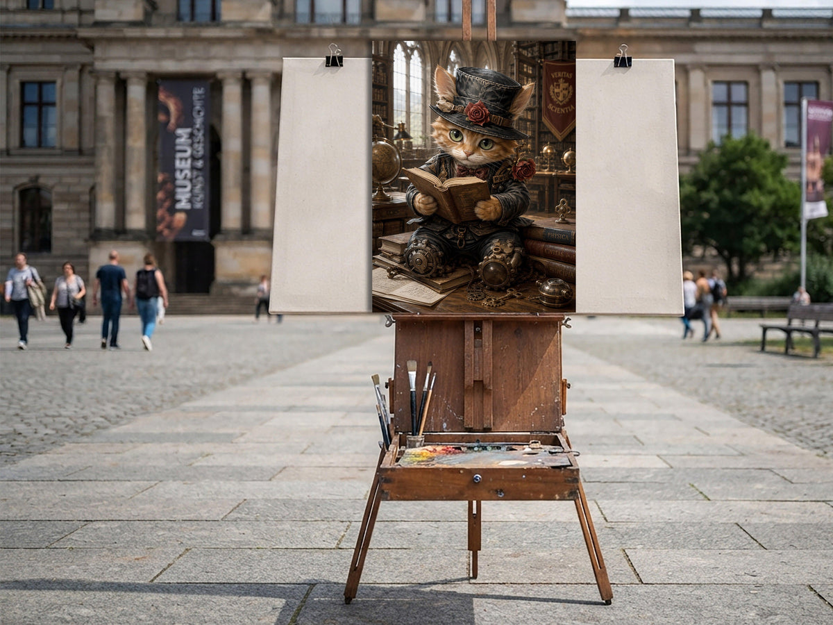 Museumhoch_a7be4931-7320-4f68-aec0-3a4dffd7d930 - Wandbild Galerie