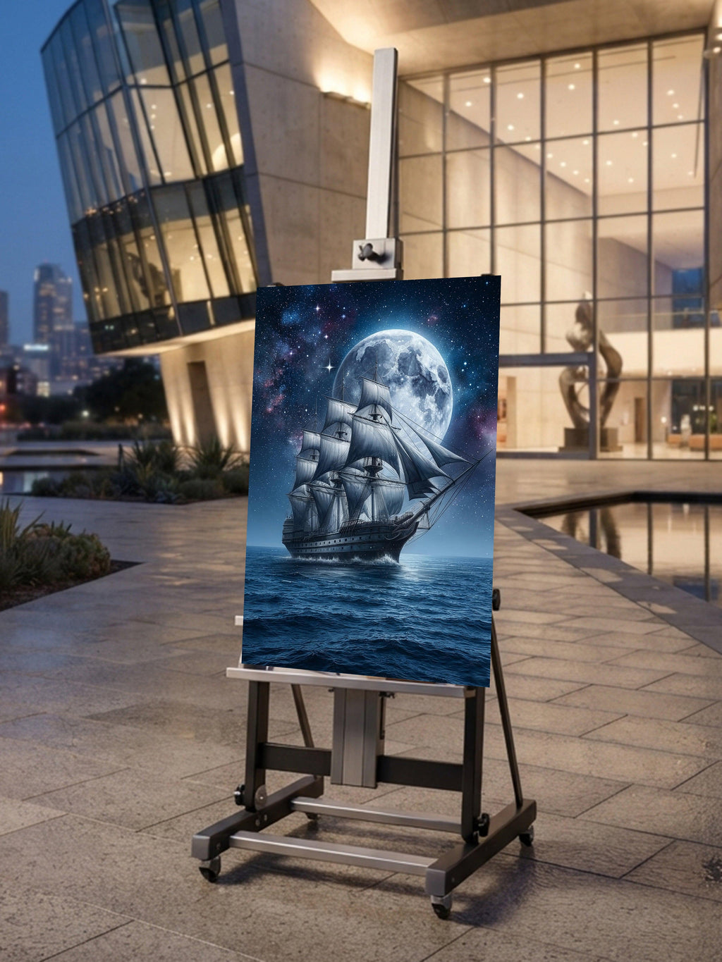 Museumhoch_b25ce7b9-6810-4d9c-9757-f5381c1ea5f1 - Wandbild Galerie