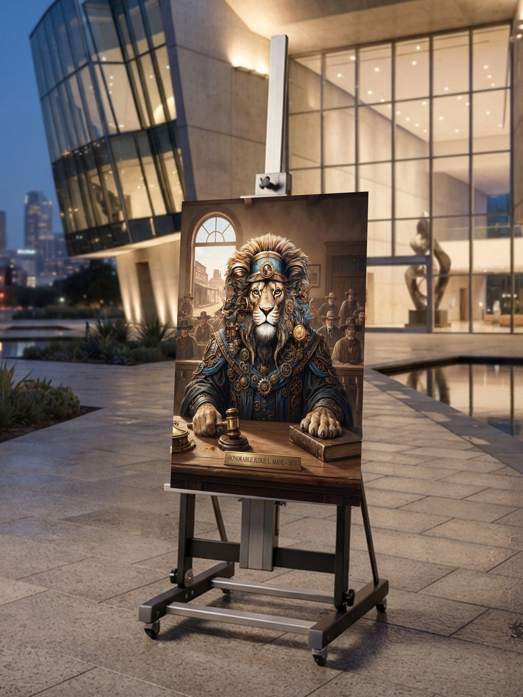 Museumhoch_b798416f-a5f1-4347-b22b-6a51a26e1fb3 - Wandbild Galerie