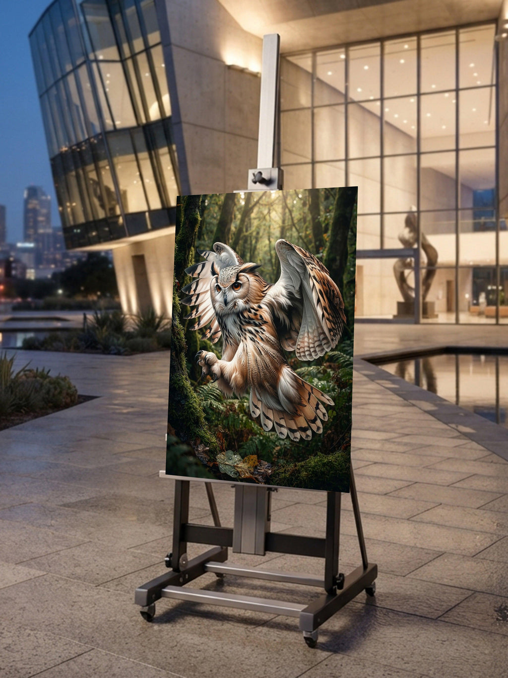 Museumhoch_b8fd2594-2542-4889-be5b-02873d136f64 - Wandbild Galerie