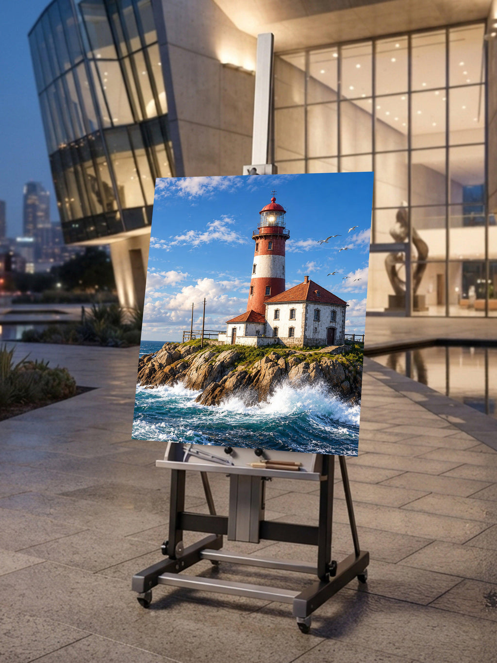 Museumhoch_b9e5eb3f-ec11-47ef-a562-4d7f726ffdc2 - Wandbild Galerie