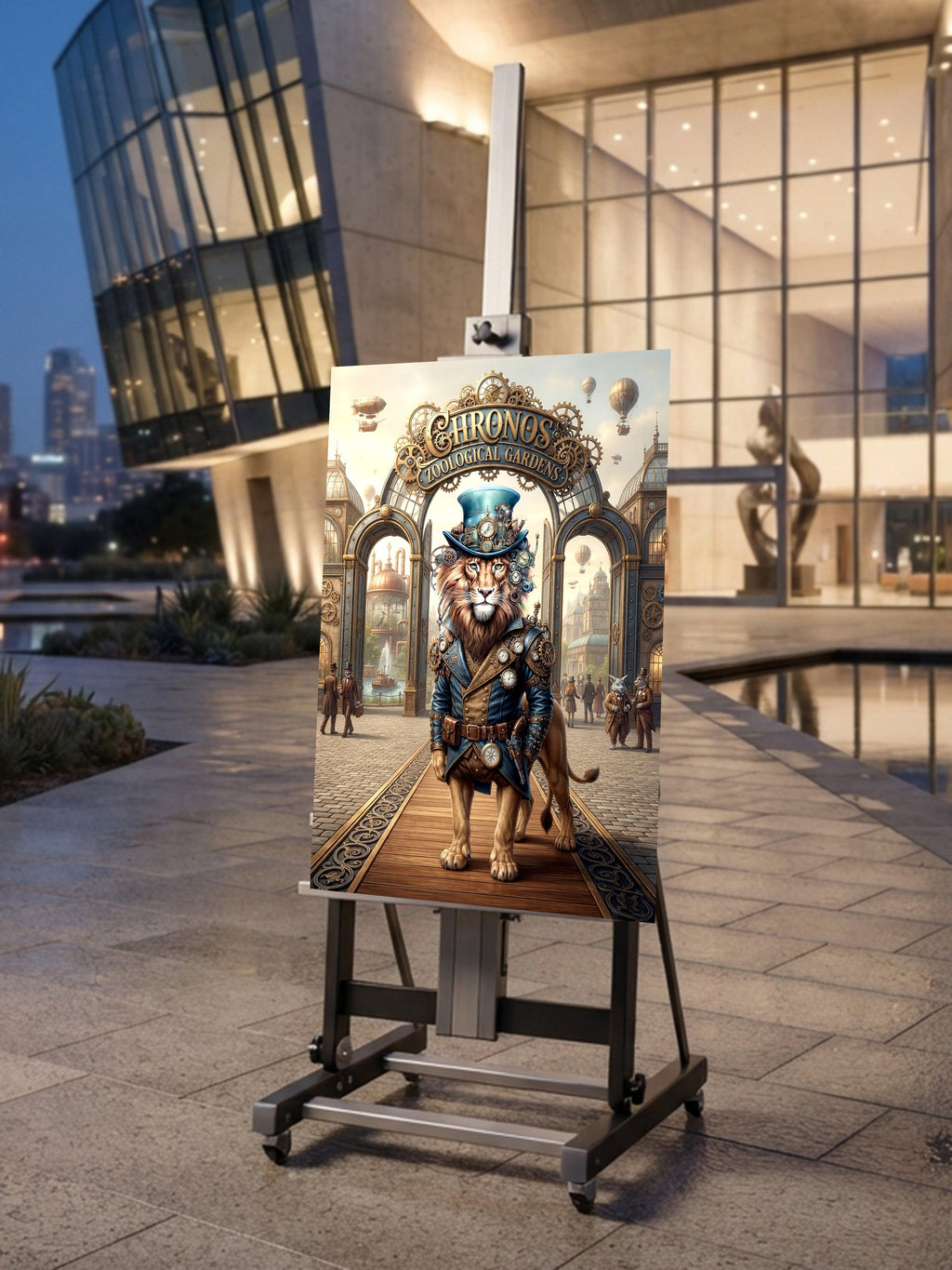 Museumhoch_bb57f924-6ea7-44d2-8cda-6fbaf019e7d8 - Wandbild Galerie