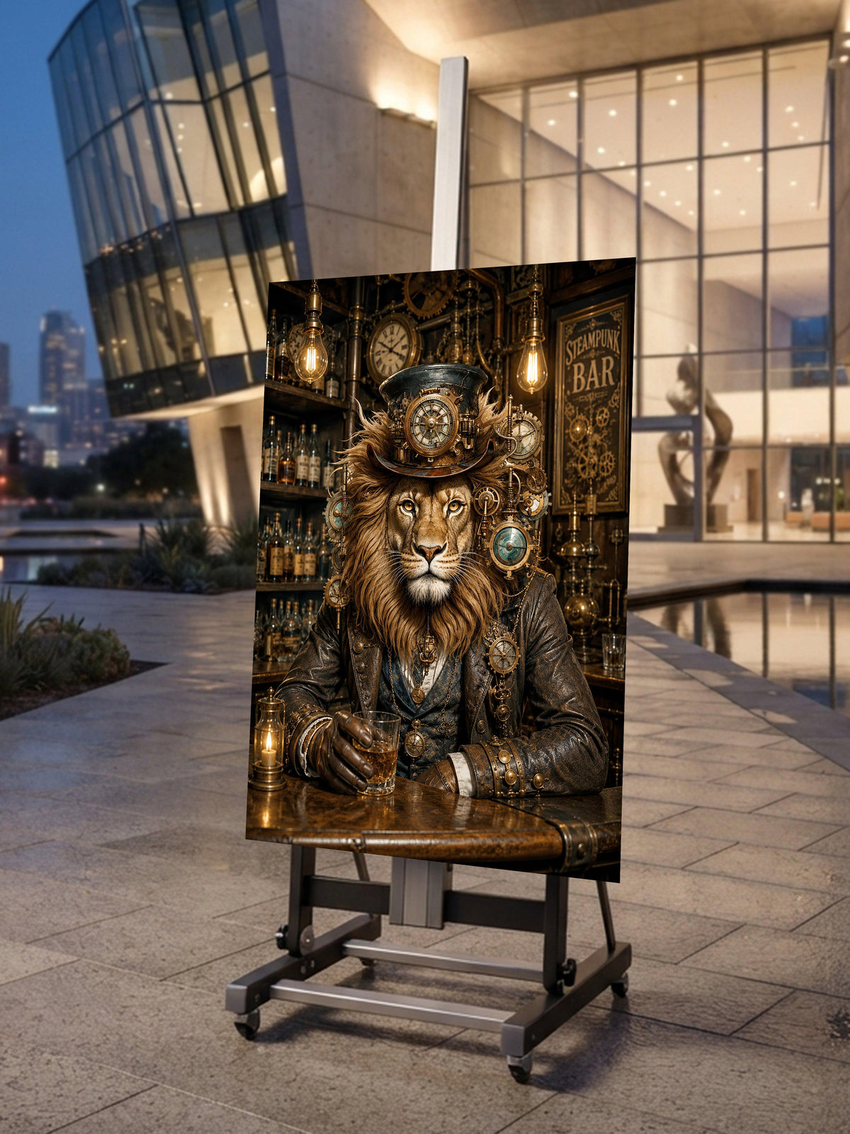 Museumhoch_bf0760ce-063c-4dd7-ba45-5c79680b5546 - Wandbild Galerie