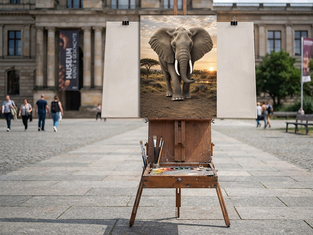 Museumhoch_c4bf6131-b5eb-4528-b6cb-d5f3a72f6223 - Wandbild Galerie