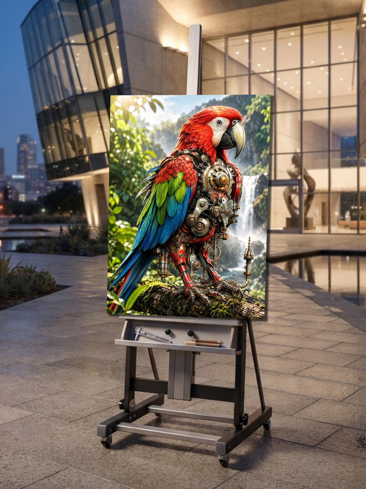 Museumhoch_da387ff7-b670-4721-b065-bb3e4d4c2272 - Wandbild Galerie