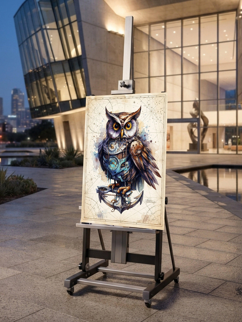 Museumhoch_e000e24e-e268-4281-a7c7-bef5598308e7 - Wandbild Galerie