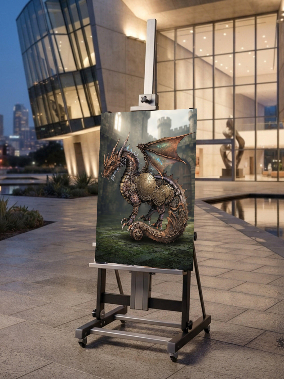 Museumhoch_e5b6a3ee-302c-460a-b3f1-49db1ad3b4b3 - Wandbild Galerie