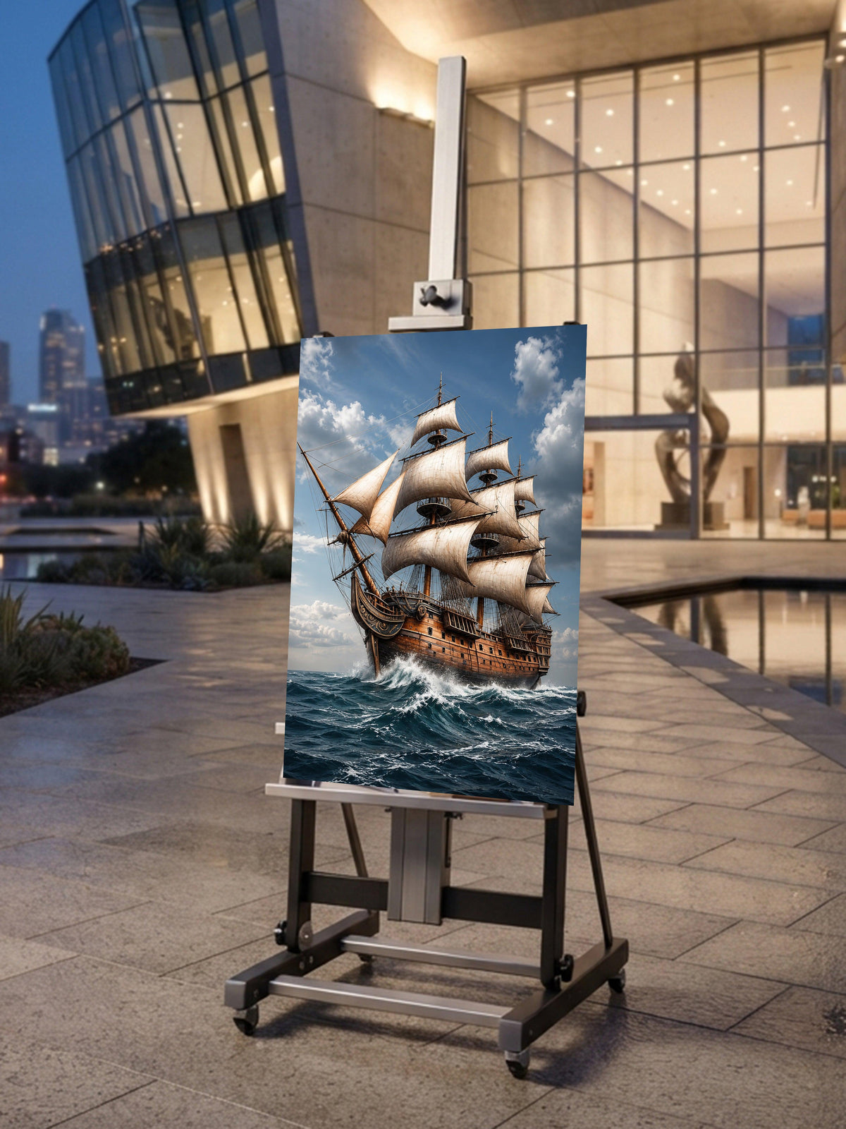 Museumhoch_ea0849a9-0d49-4b59-aed5-dfd9290b1a92 - Wandbild Galerie