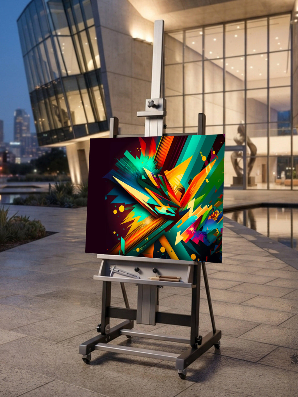 Museumhoch_ebe99359-dc69-4f32-8fe7-4afaeea81c90 - Wandbild Galerie
