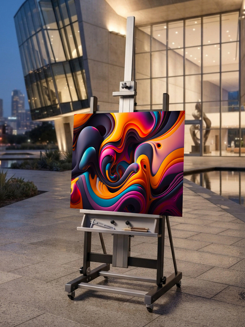 Museumhoch_edd91736-82c1-4a83-9b0f-aa9c0cf84d8f - Wandbild Galerie