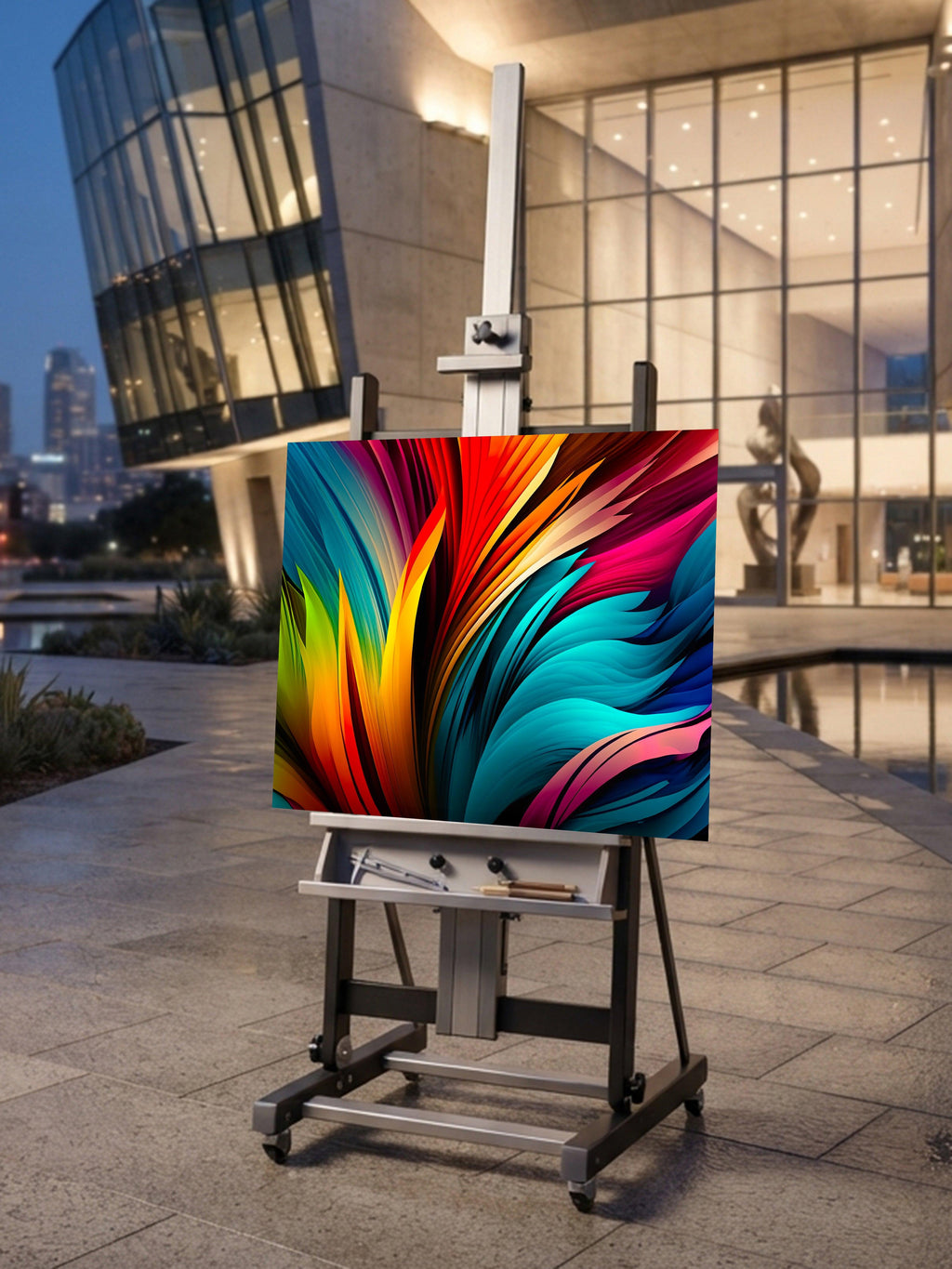 Museumhoch_f41ac30d-0cdd-4b34-8496-dc72a71cbddd - Wandbild Galerie