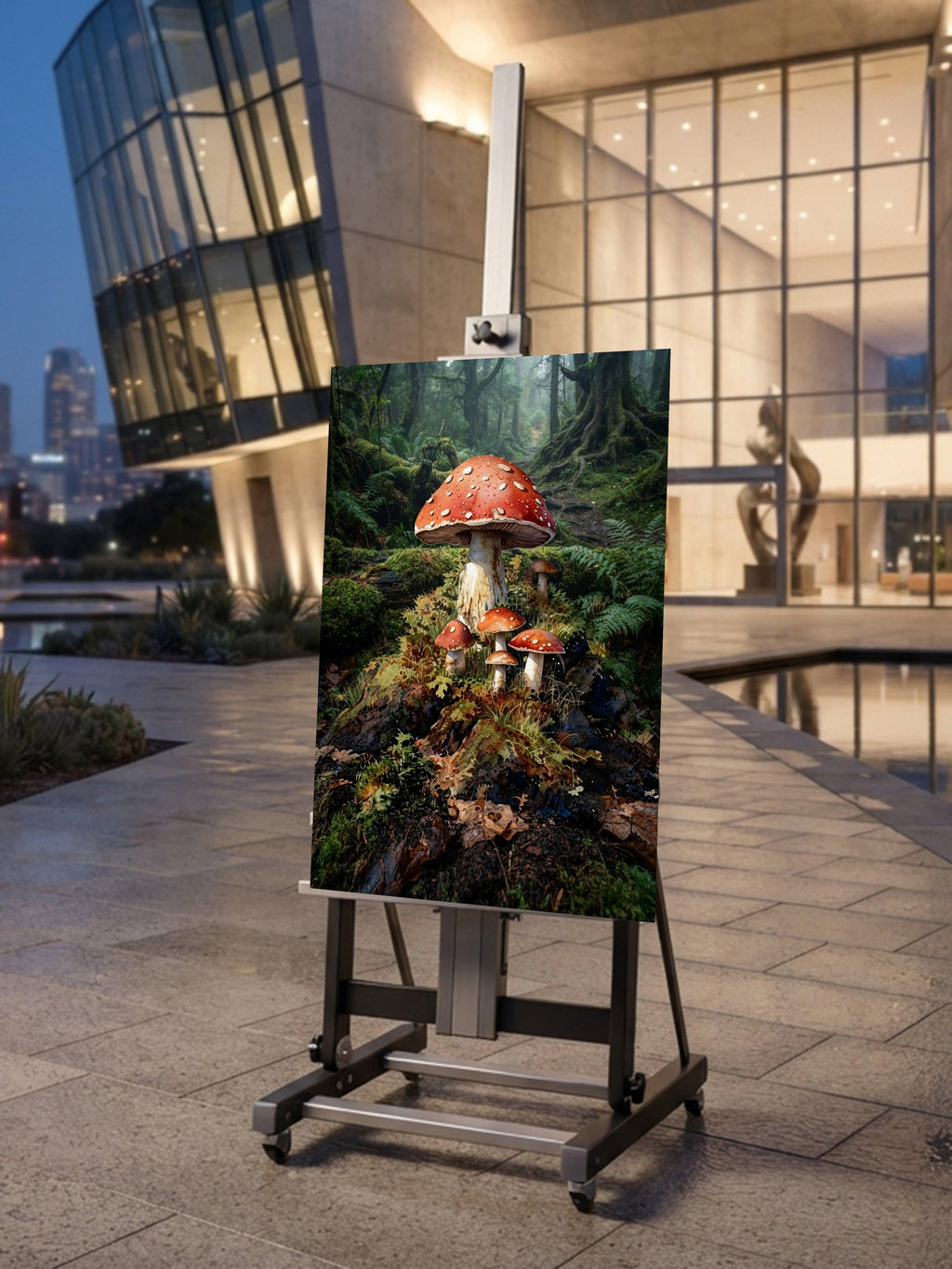 Museumhoch_f4bcfeed-a8f9-4817-be05-e678980899fc - Wandbild Galerie