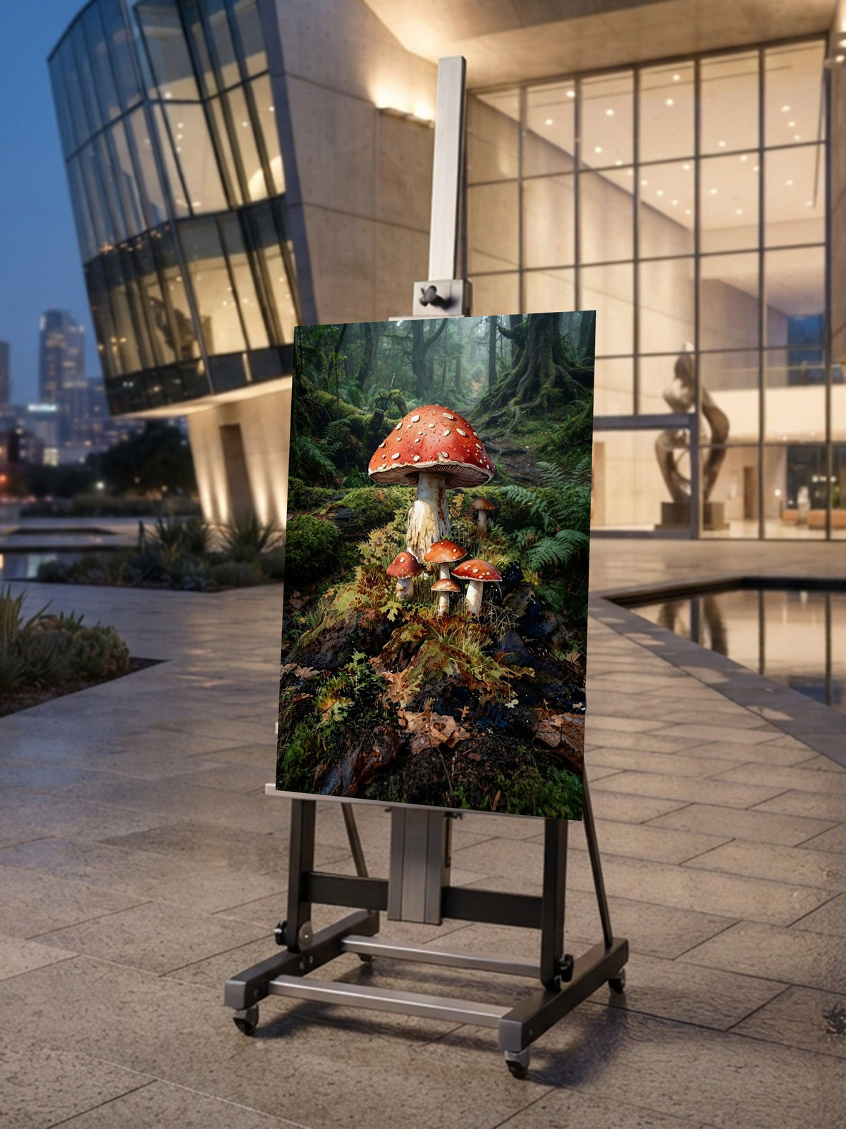 Museumhoch_f4bcfeed-a8f9-4817-be05-e678980899fc - Wandbild Galerie