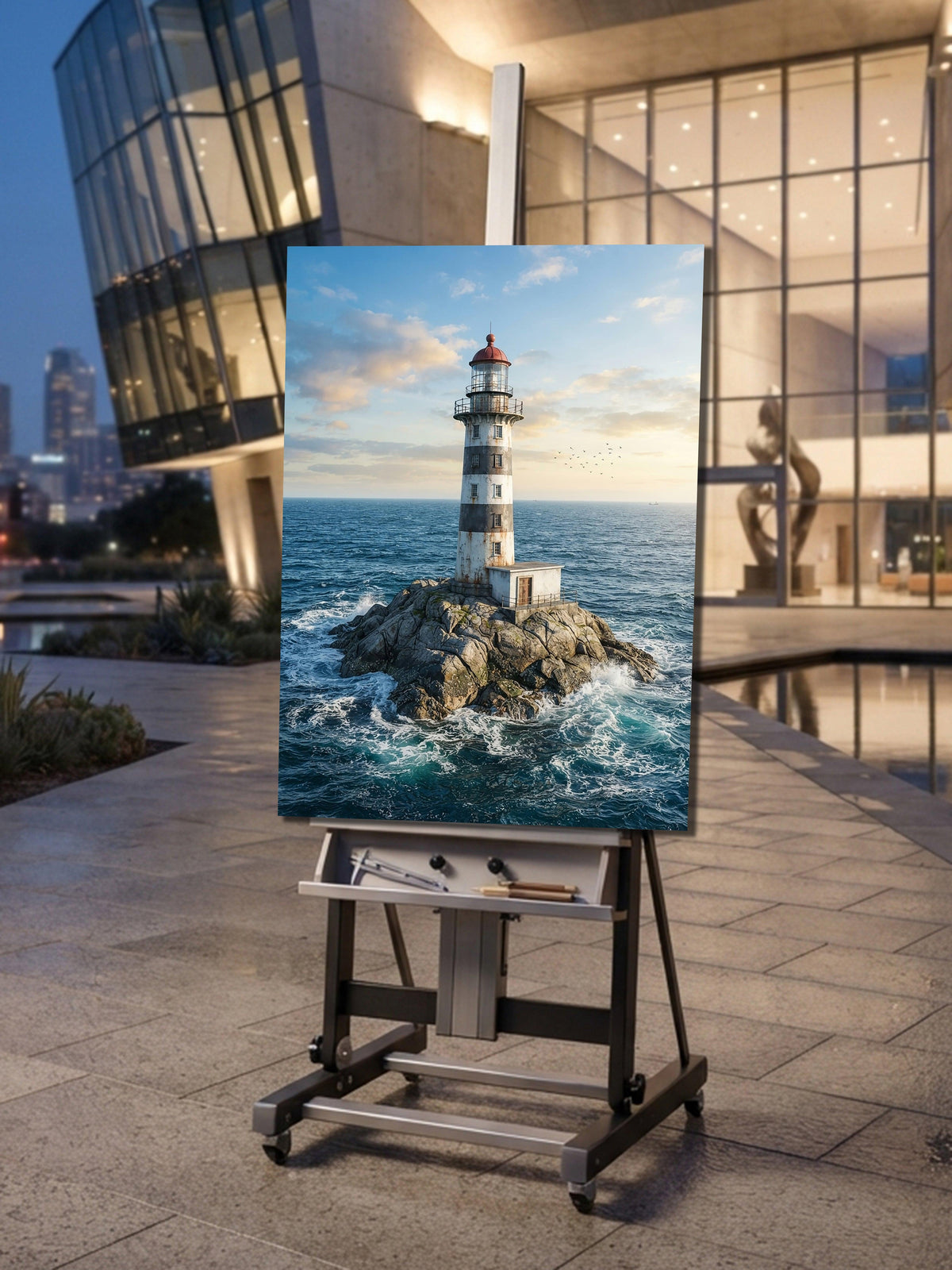 Museumhoch_f9be4a40-9997-4aa7-aafd-1bdefc7020f5 - Wandbild Galerie