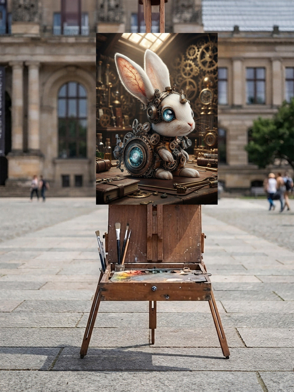 MuseumsstaffeleiHoch_88541e95-ca06-41b5-aa15-923c4a70842b - Wandbild Galerie