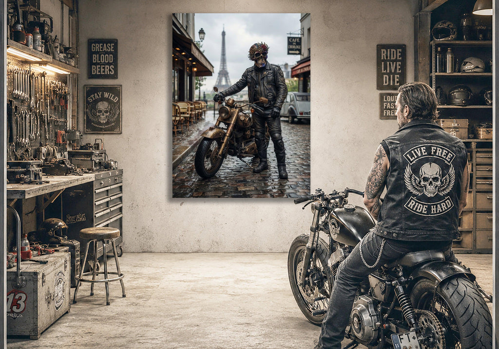 RockergarageKopie_681cb16b-41ec-4dc0-8b52-3762185e045d - Wandbild Galerie