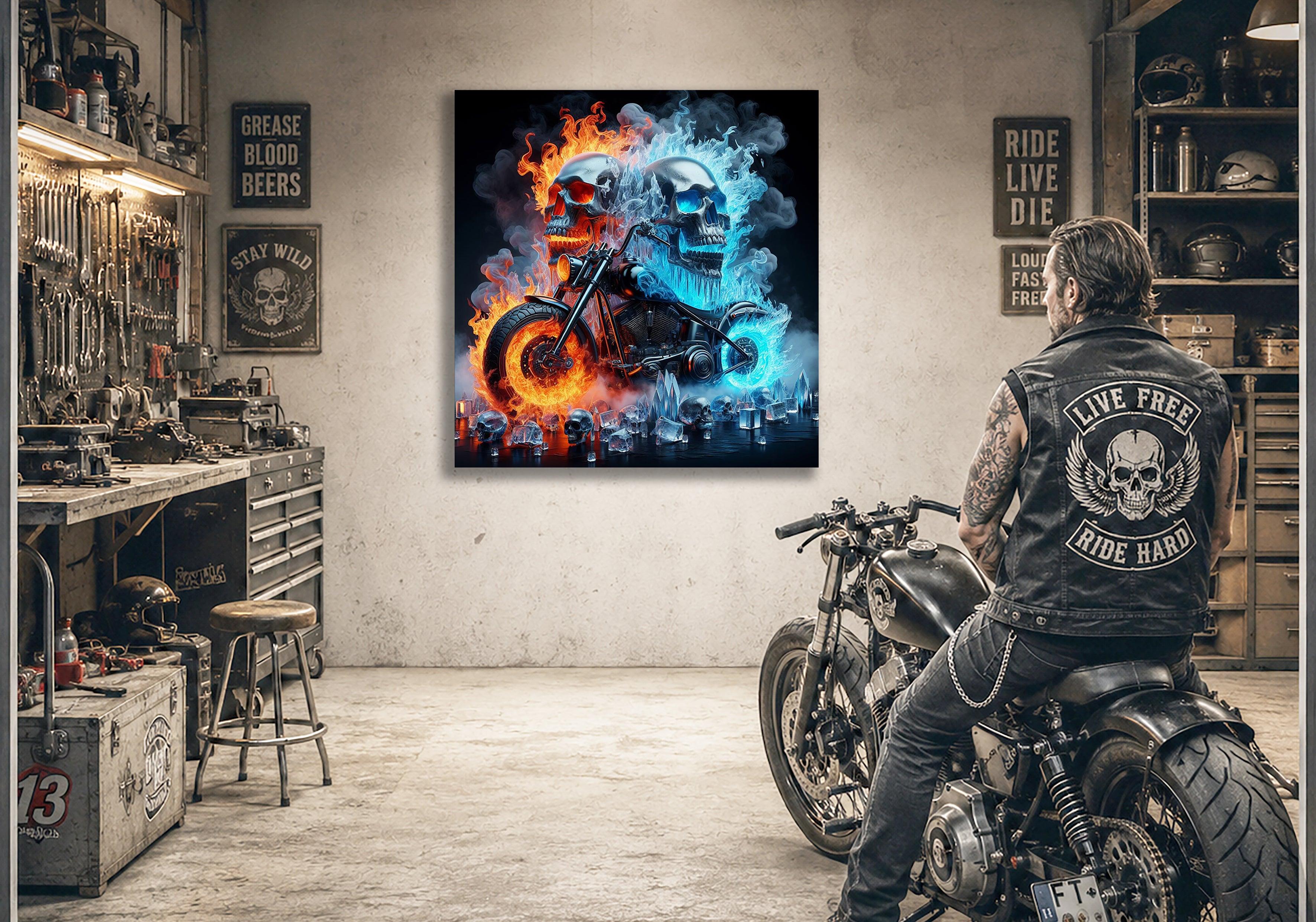 RockergarageKopie_8a975015-e5c9-4084-af84-4a9a26566167 - Wandbild Galerie