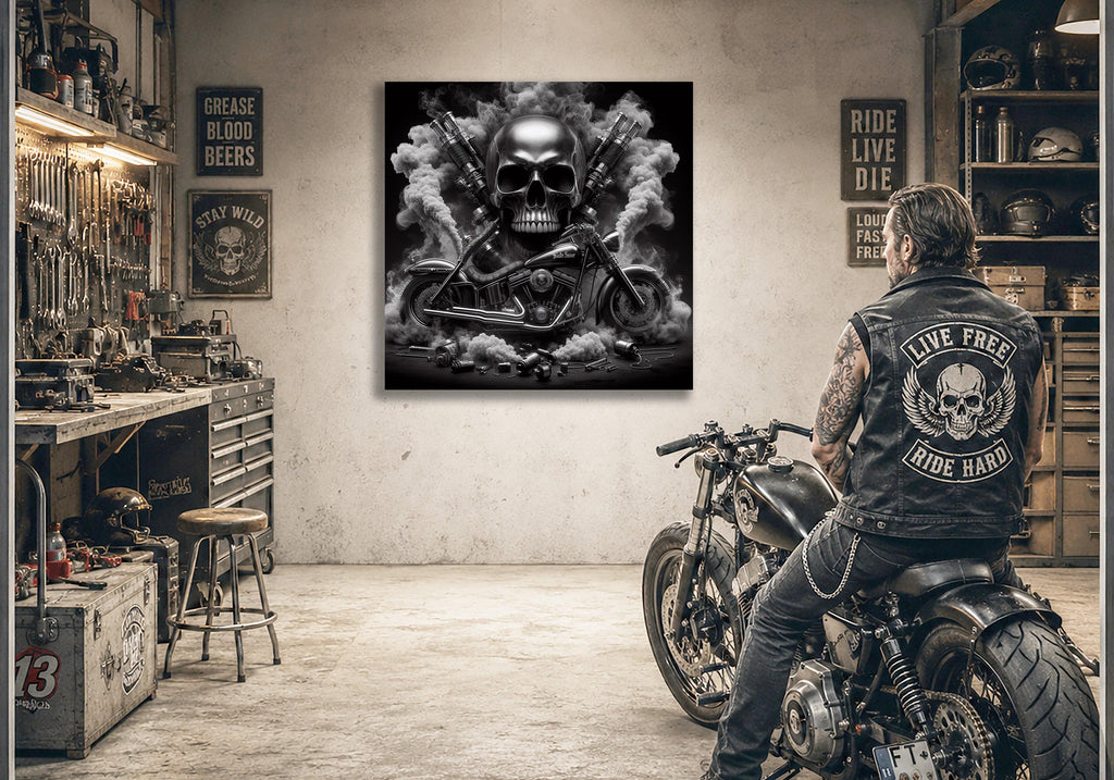 RockergarageKopie_fe77e9a5-5eb2-479d-8765-9ba60848982c - Wandbild Galerie