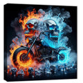 SKULLBIKE2 - Wandbild Galerie