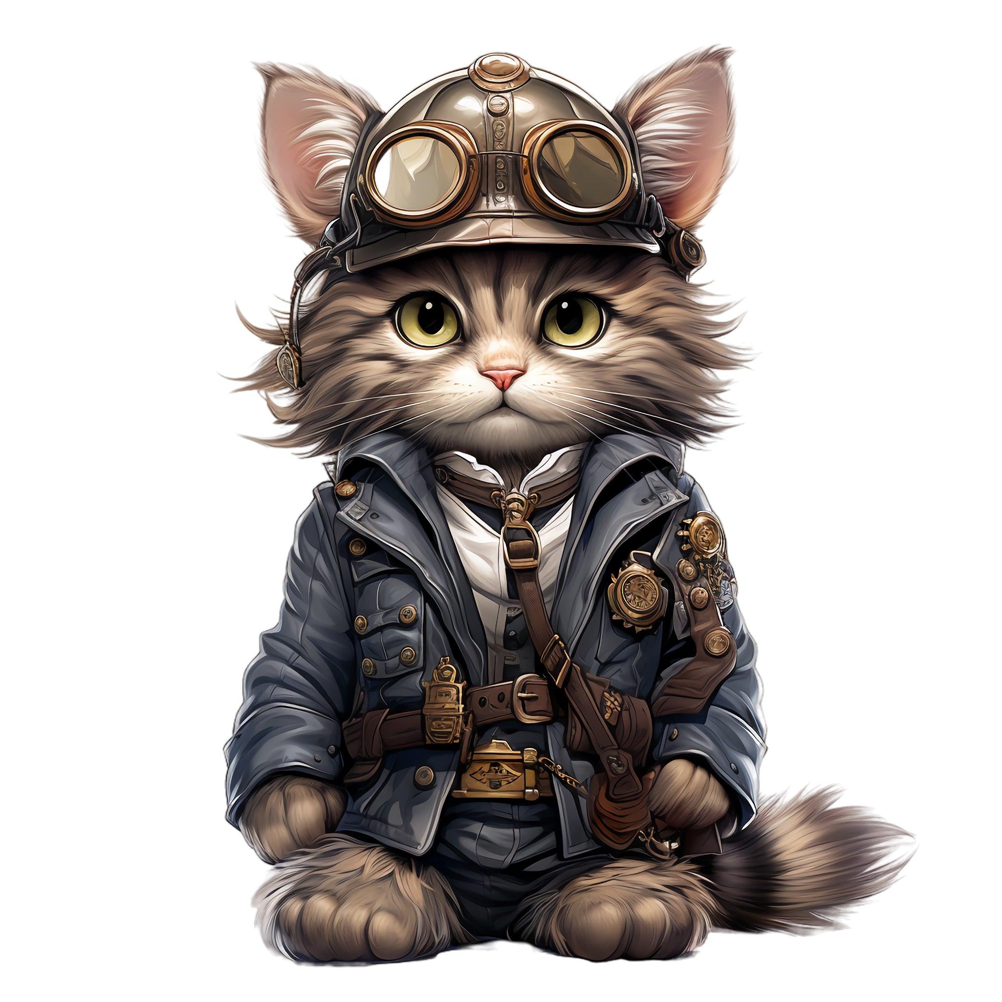 SteampunkCatsPack2_21_Kopie - Wandbild Galerie