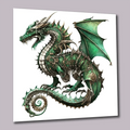 Drachen Steampunk 13 Wandbild Kunstdruck auf Leinwand | Wandbild Galerie