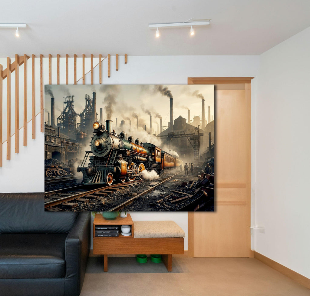 TreppeQuer_732ce397-8f67-4381-ae5e-79ae1429cb3a - Wandbild Galerie