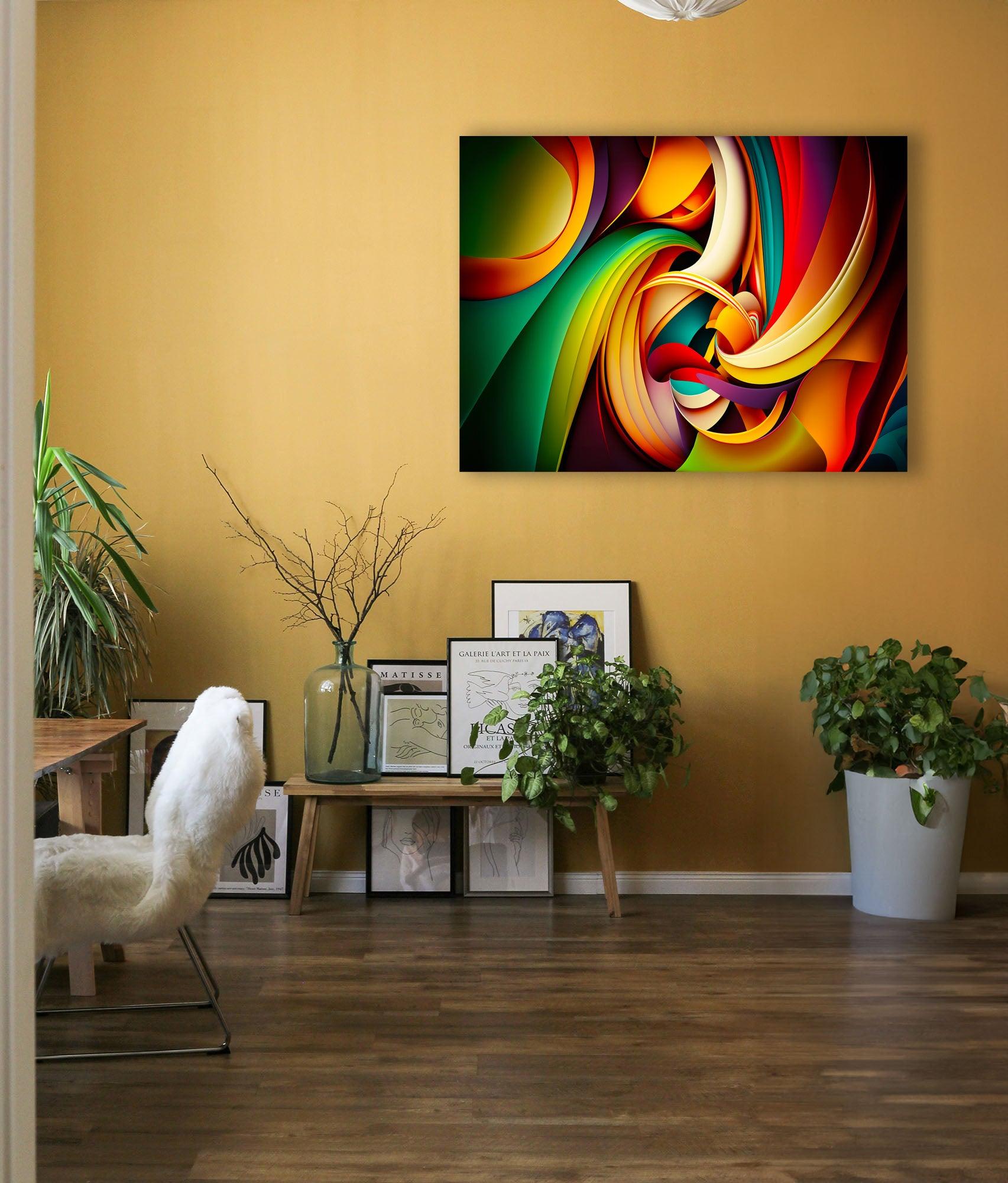 Wandbild Abstrakte Farbwelt Nr. 17