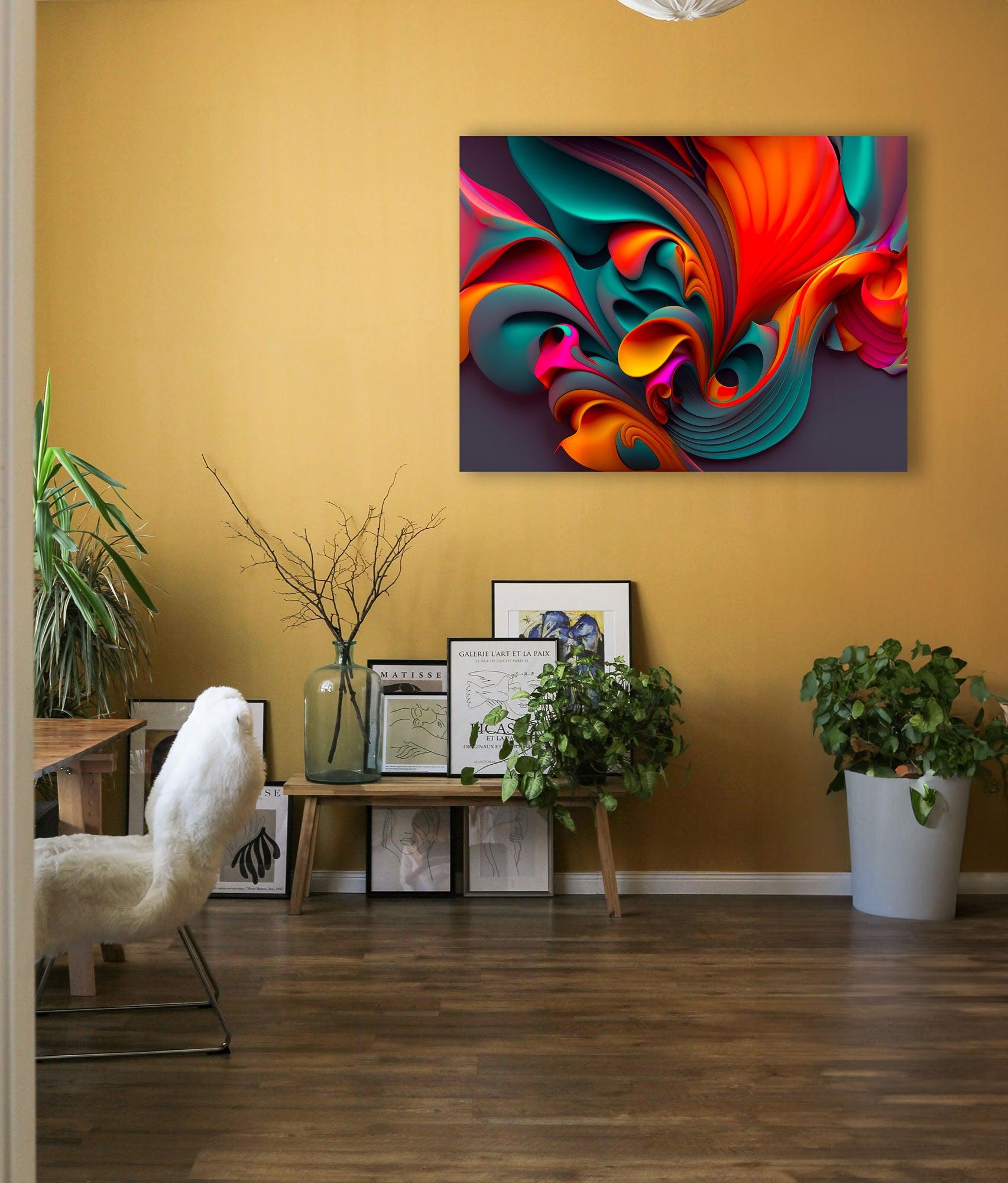 Wandbild Abstrakte Farbwelt Nr. 12