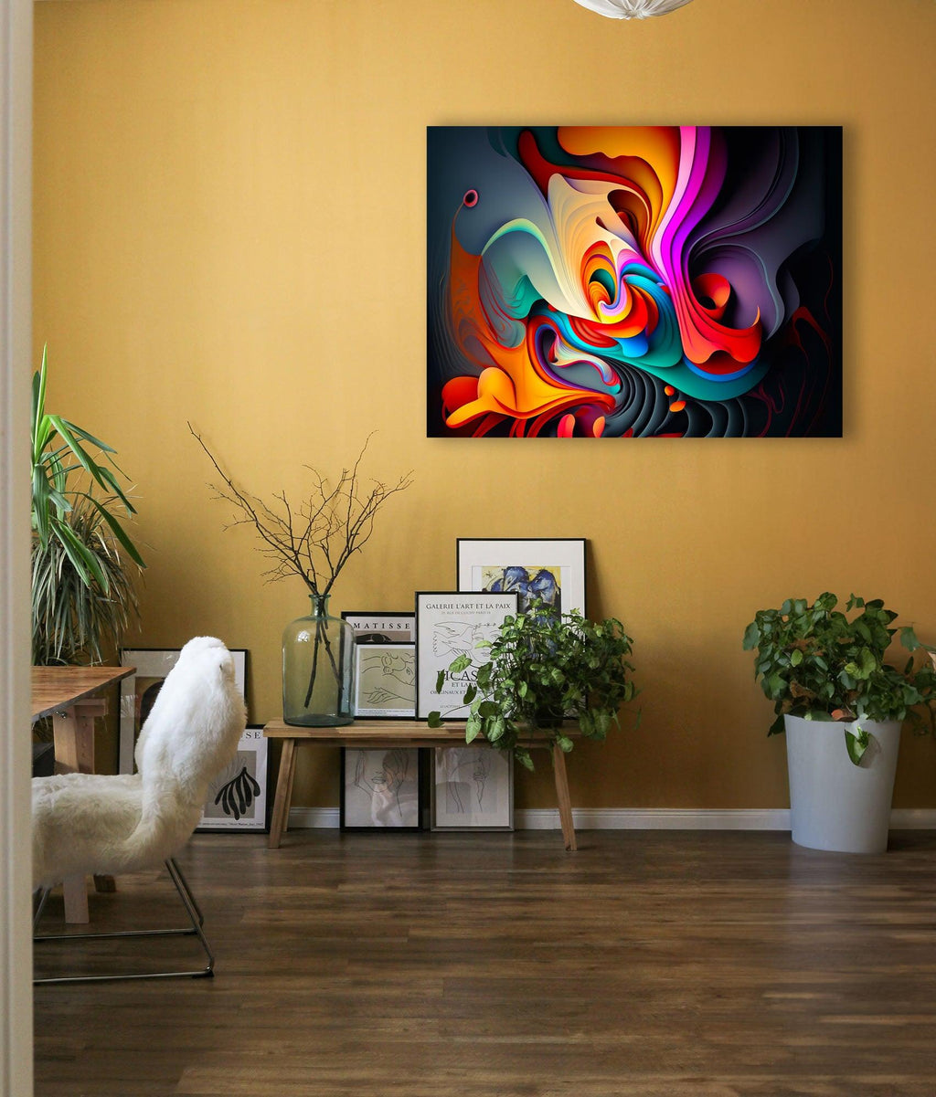 Wandbild Abstrakte Farbwelt Nr. 13