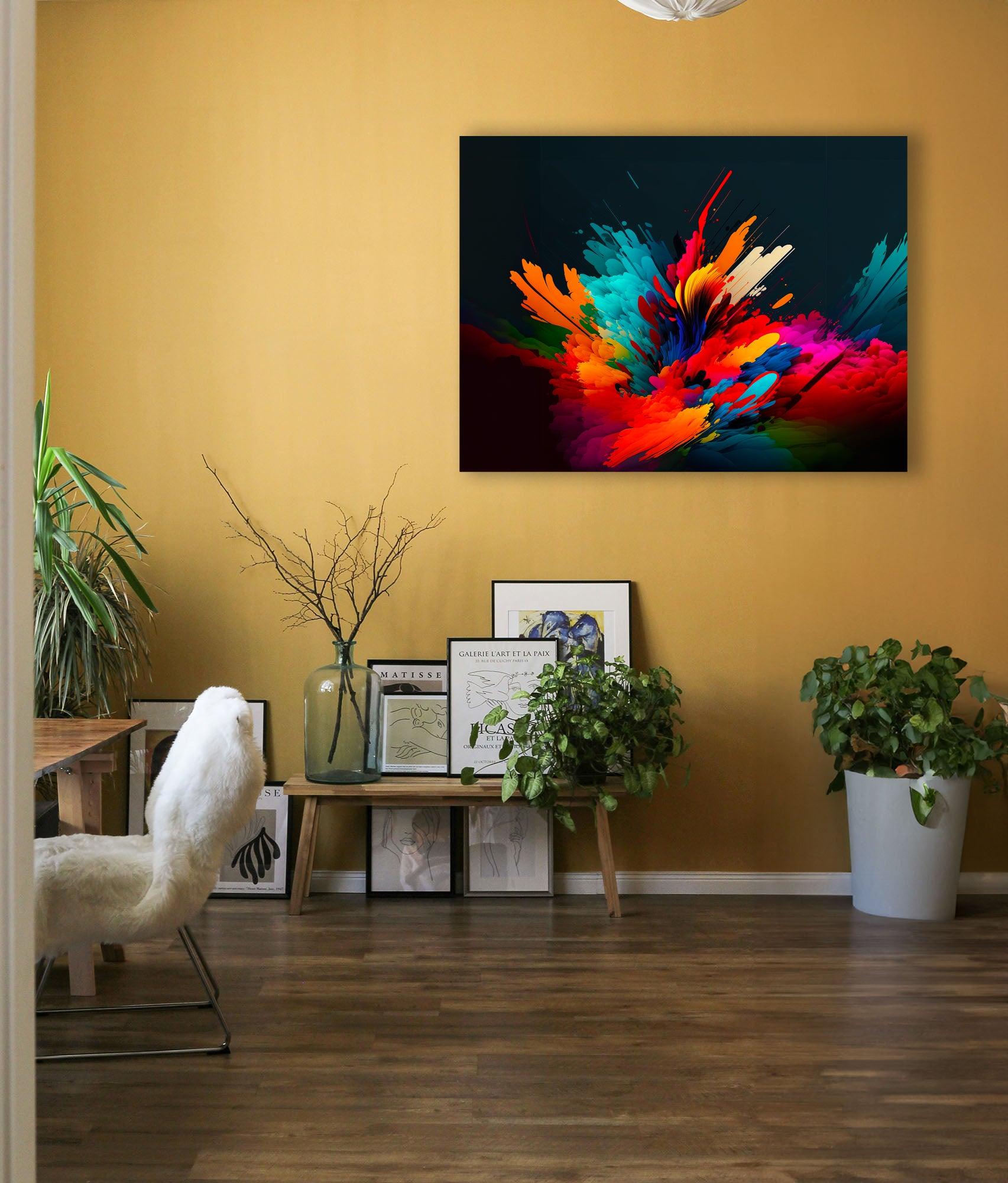 Wandbild Abstrakte Farbwelt Nr. 15